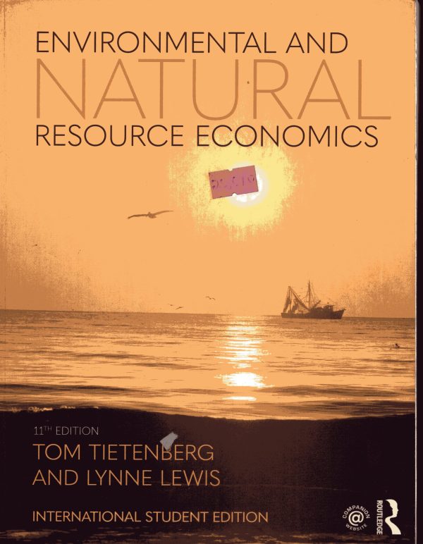 Environmental And Natural Resources Economics