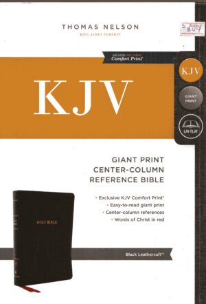 NKJV Giant Print Centre Column Ref.