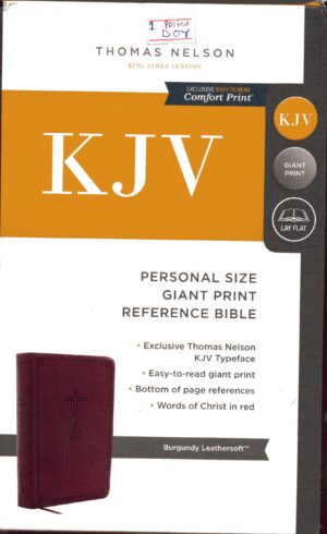 Personal Size Giant Print Reference Bible
