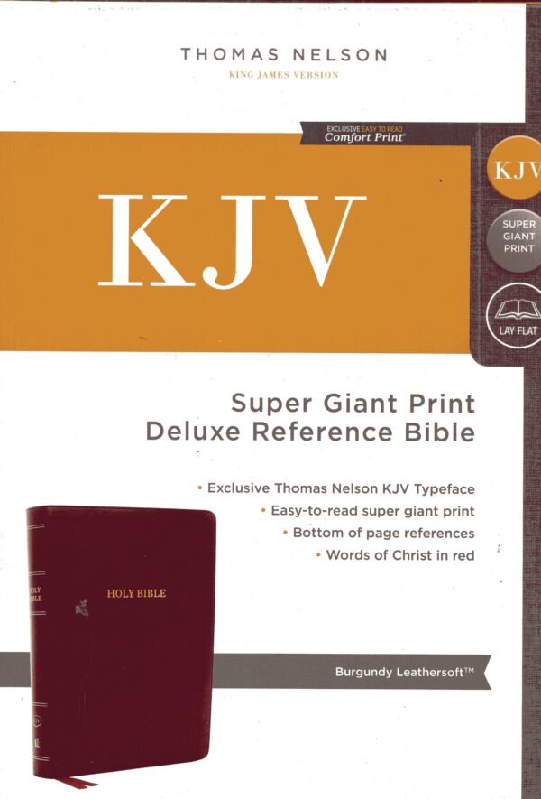Super Giant Print Delluxe Reference Bible