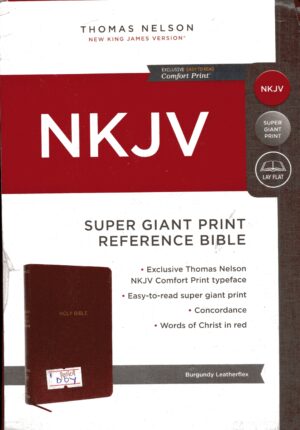 supper gaint print reference bible nkjv
