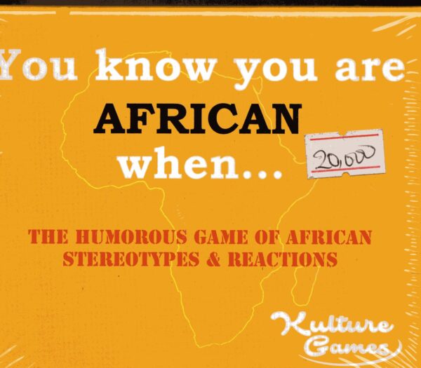 you know your are african