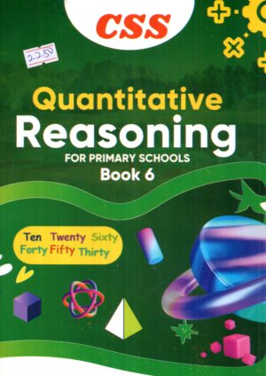 CSS quantitative and verbal reasoning for primary sch bk6
